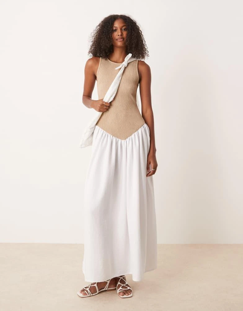 taupe maxi dress Dark Taupe Maxi Dress