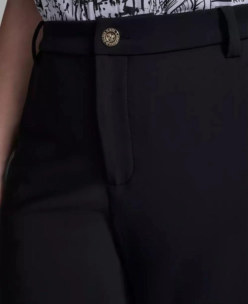 Karl Lagerfeld Paris Plus Size Ponte Wide Leg Pants 7