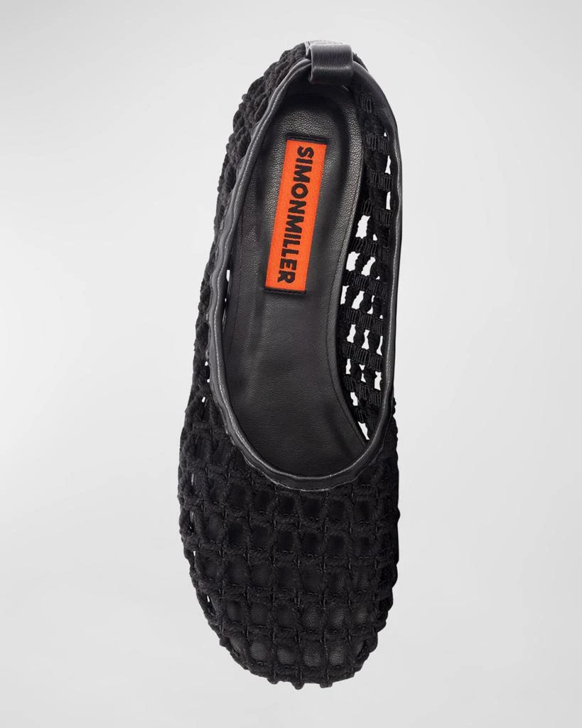 SIMONMILLER Riad Crochet Ballerina Flats 2