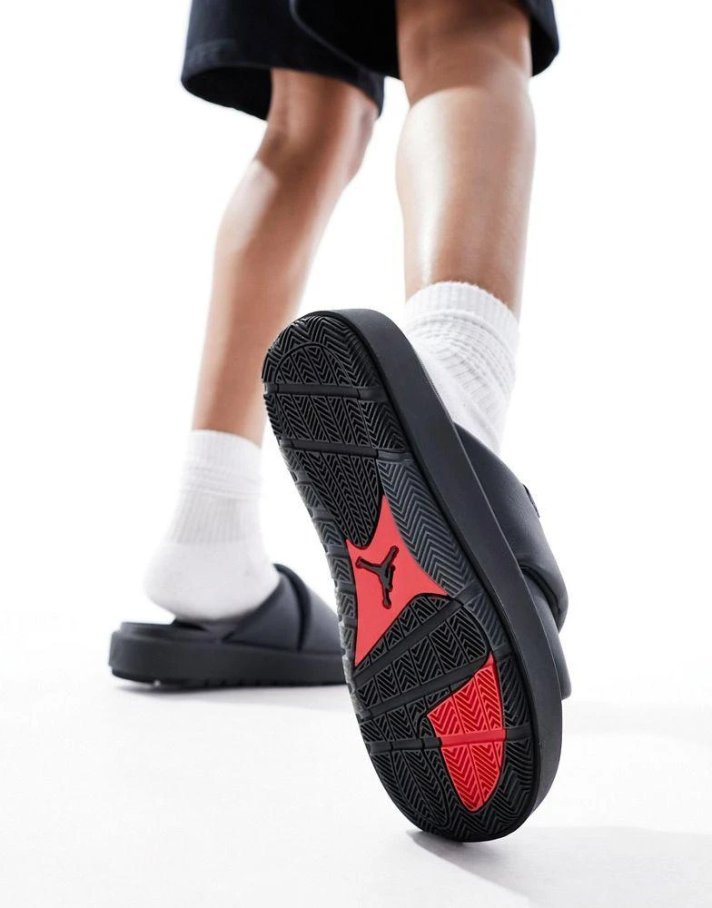 Jordan Jordan Sophia sliders in black 2