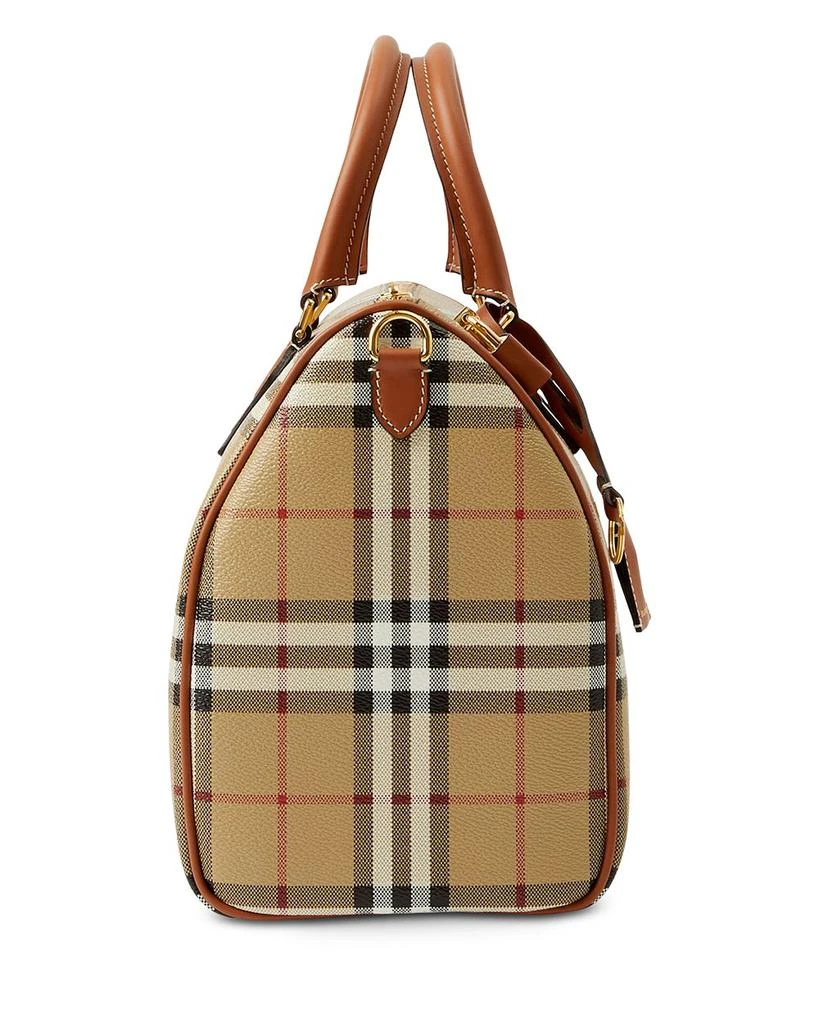 Burberry Medium Check Bowling Bag 4