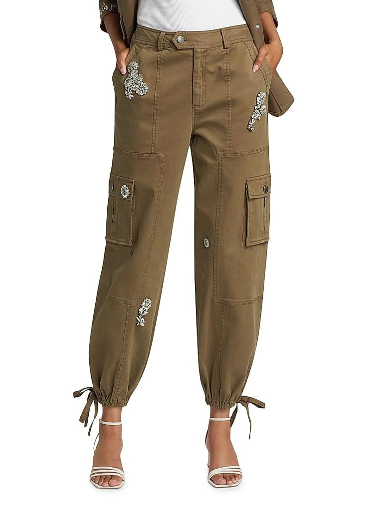 Cinq à Sept Zola Embellished Jogger Pants 3