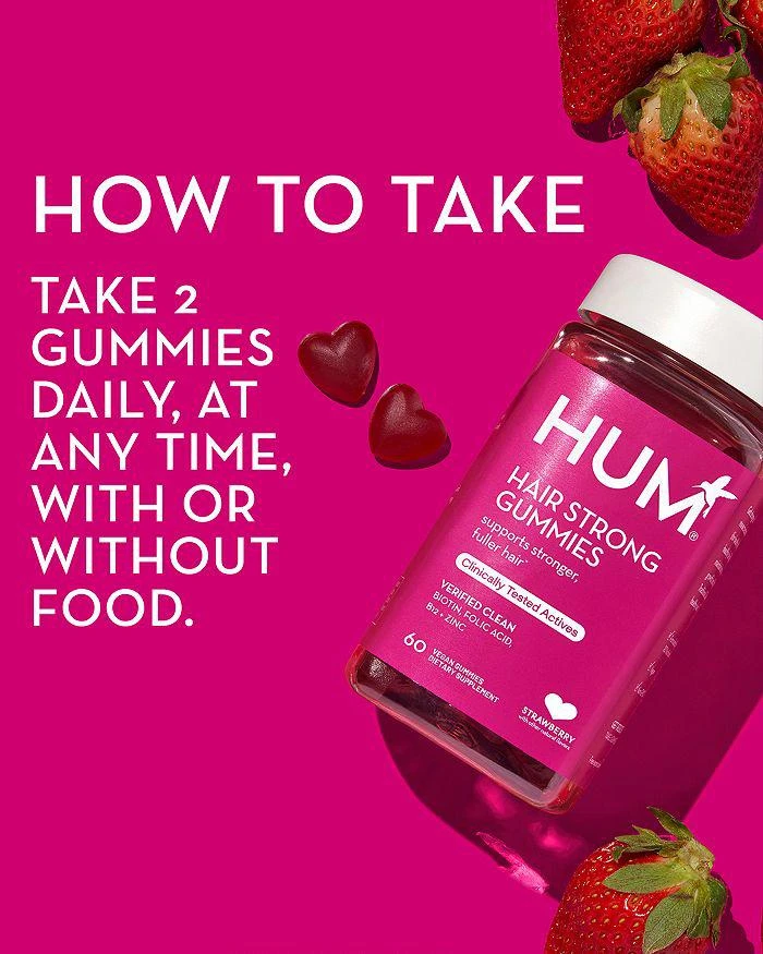 Hum Nutrition Hair Strong Gummies - Supplement for Healthier and Stronger Hair 5