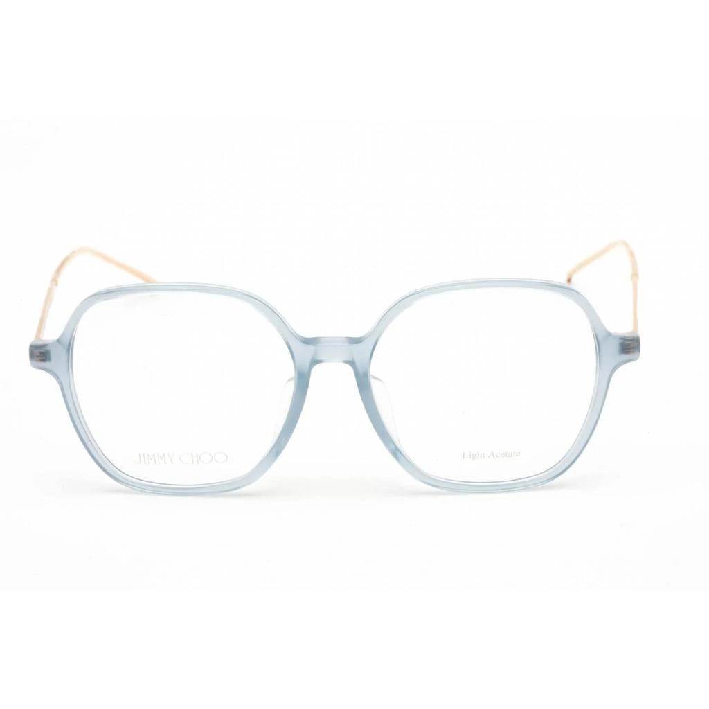 Jimmy Choo Jimmy Choo Women's Eyeglasses - Azure Acetate Square Shape Frame | JC 367/F 0MVU 00 2