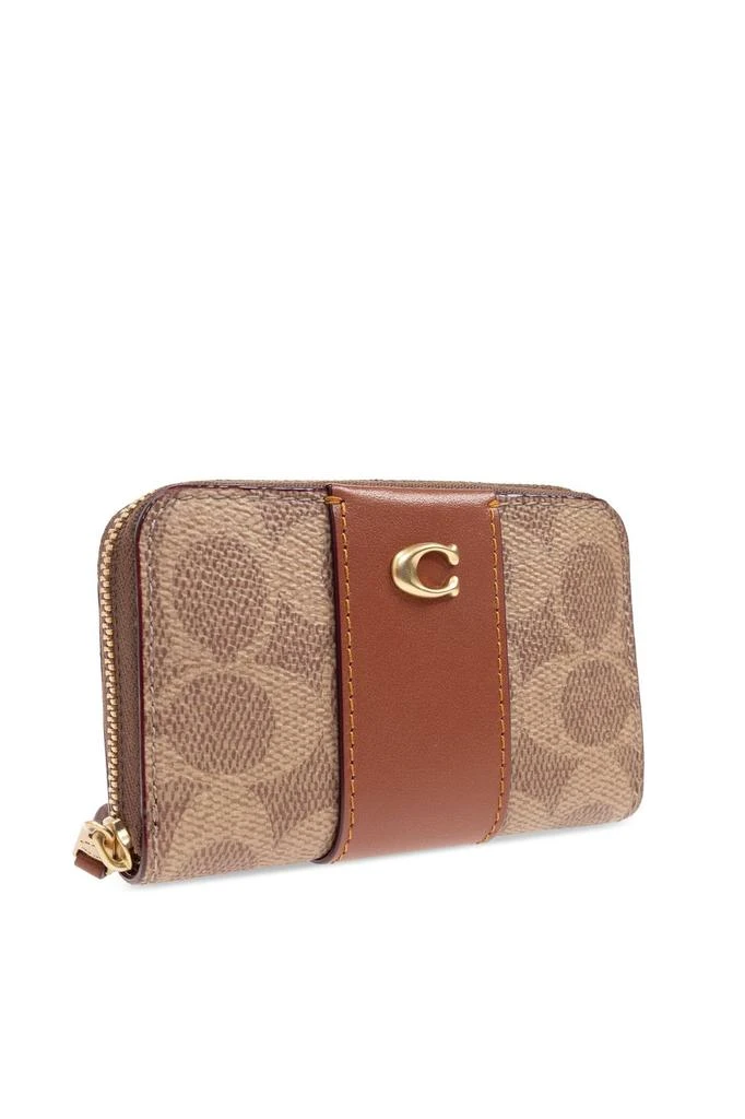 Coach Coach Logo Plaque Zip-Around Wallet 3