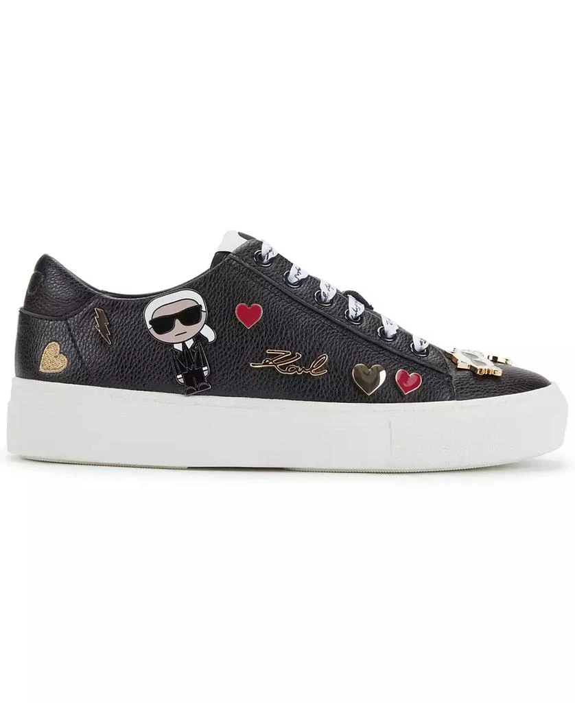 KARL LAGERFELD PARIS Women's Cate Embellished Sneakers 2