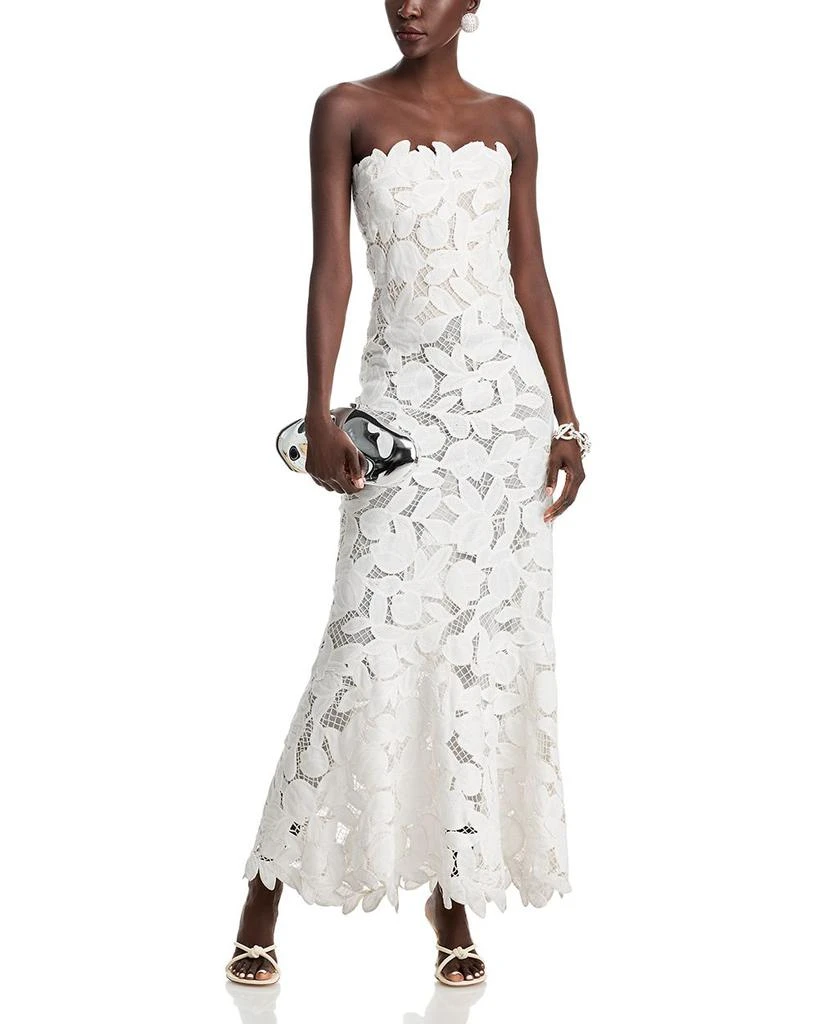 SIMKHAI Valletta Bustier Midi Dress 3