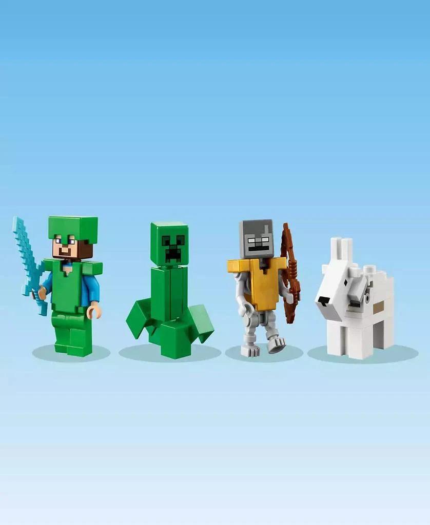 LEGO Minecraft The Frozen Peaks 21243 Toy Building Set with Steve, Creeper, Stray and Goat Figures 6