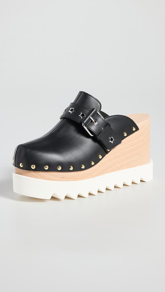 Stella McCartney Elyse Star-Studded Mules - Slippers