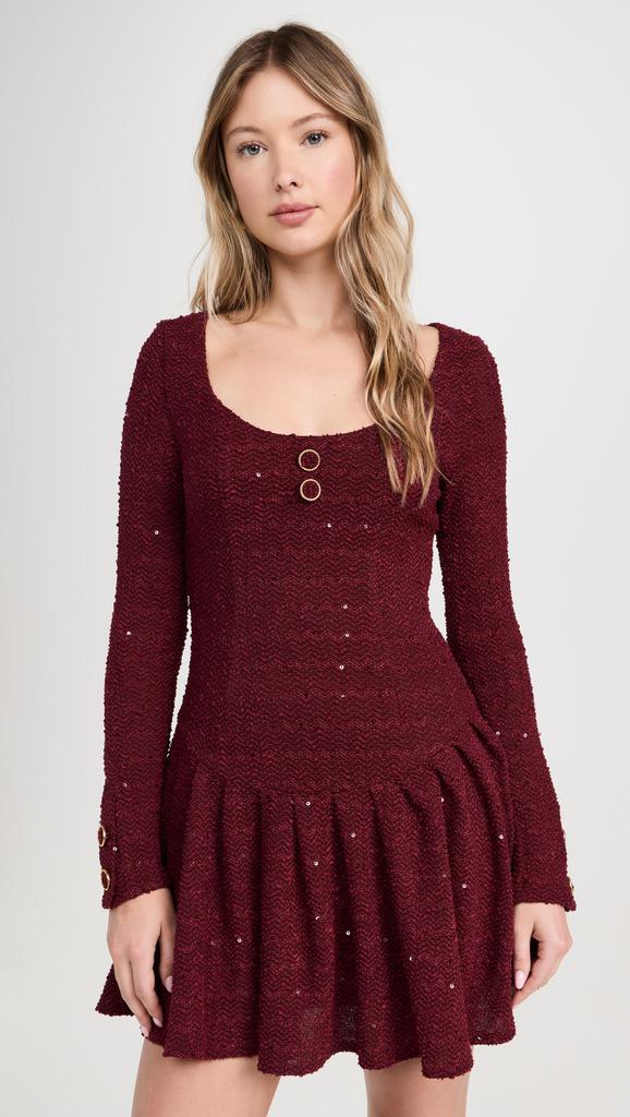 Black Halo Maverick Mini Dress