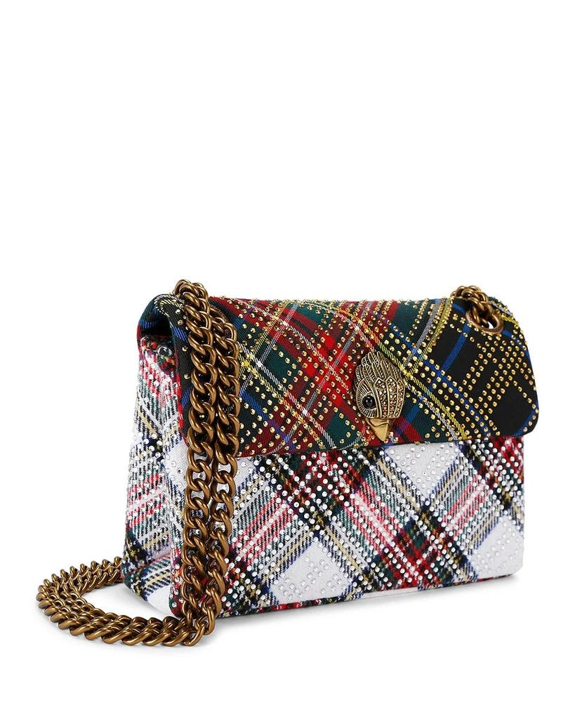 KURT GEIGER LONDON Mini Kensington Embellished Plaid Crossbody Bag 2