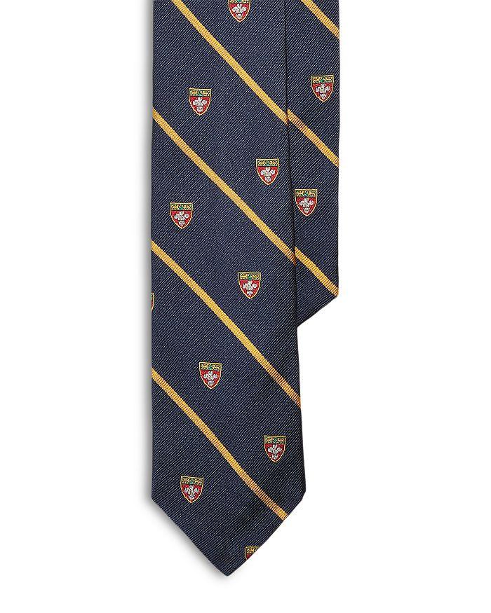 Ralph Lauren Striped Silk Narrow Repp Club Tie