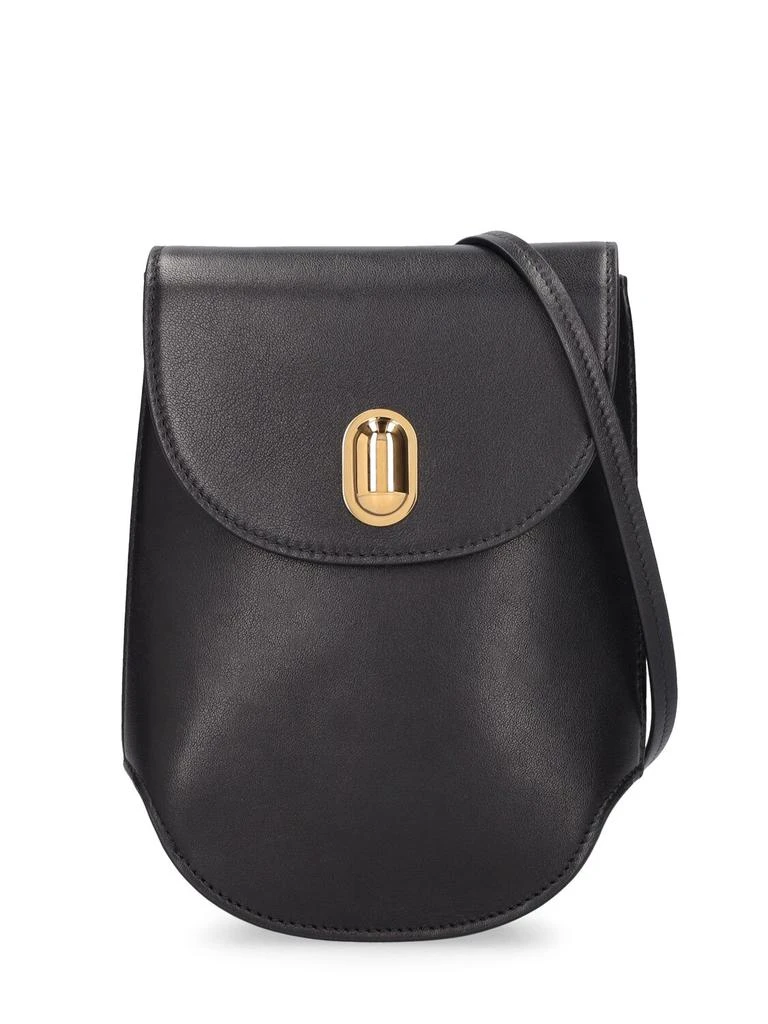 SAVETTE Tondo Pouch Leather Shoulder Bag 1
