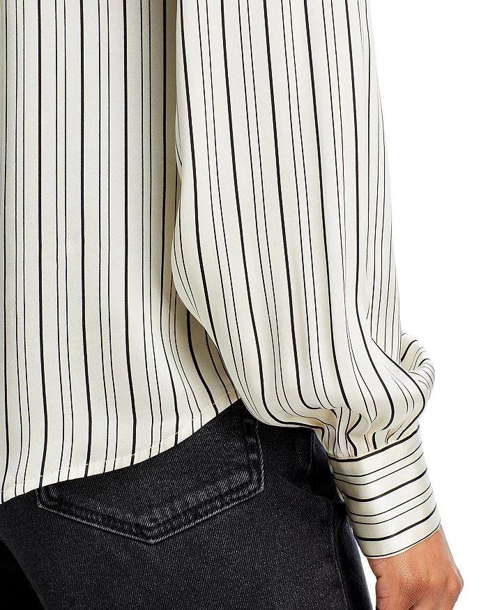 PAIGE Capriana Striped Silk Shirt 5