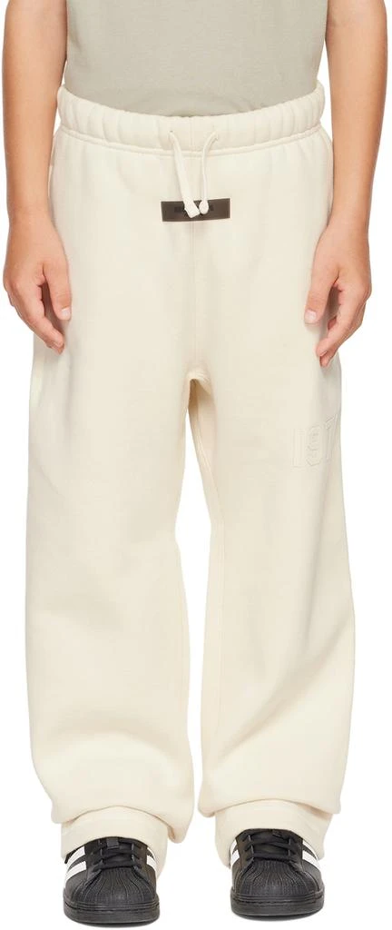 Essentials Kids Off-White '1977' Relaxed Lounge Pants 1