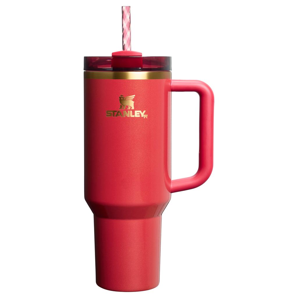 Stanley The Scarlet Tinsel Quencher H2.0 FlowState™ Tumbler | 40 OZ