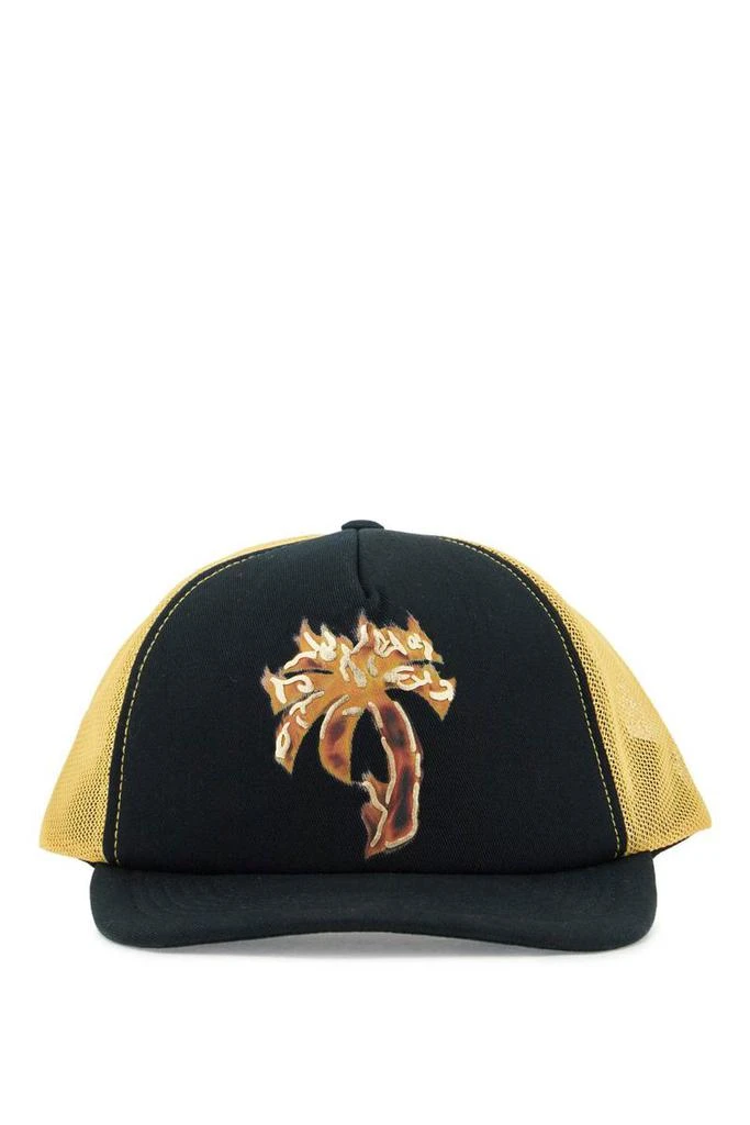 Palm Angels 'burning palm trucker hat 1