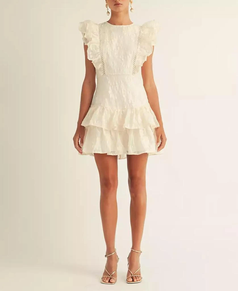 AROSE STUDIO, INC Women's Emily Ruffled Minidress 1