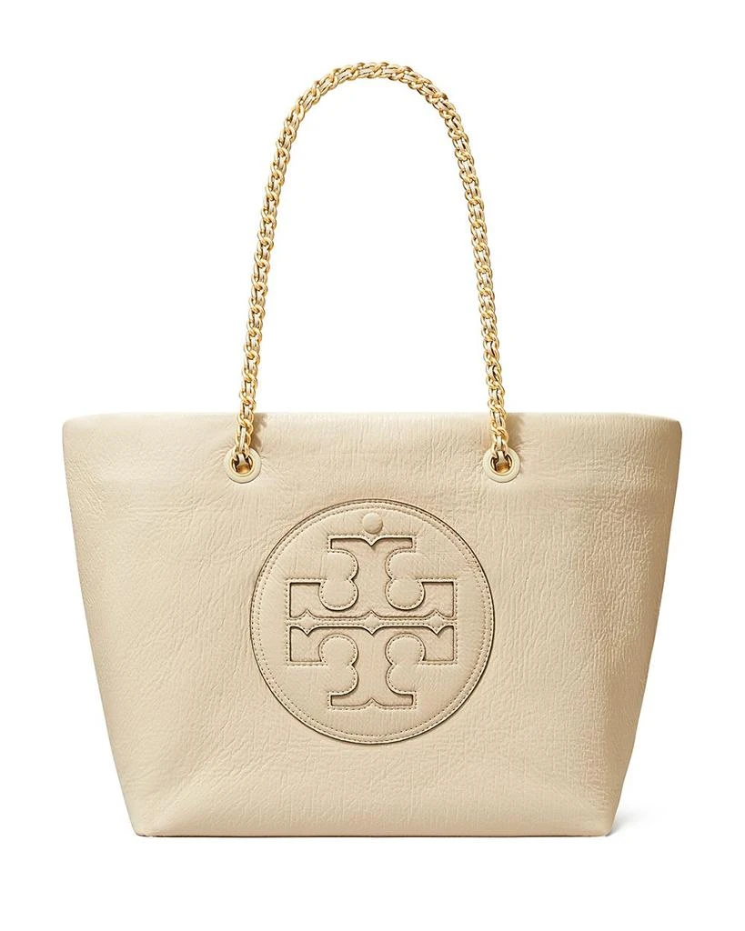 Tory Burch Ella Crinkle Patent Chain Tote 1