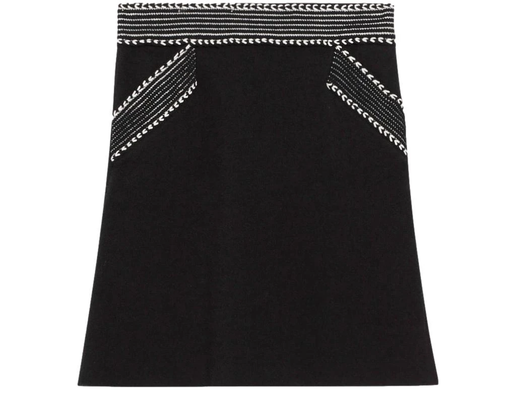 Claudie Pierlot Short knit skirt 1