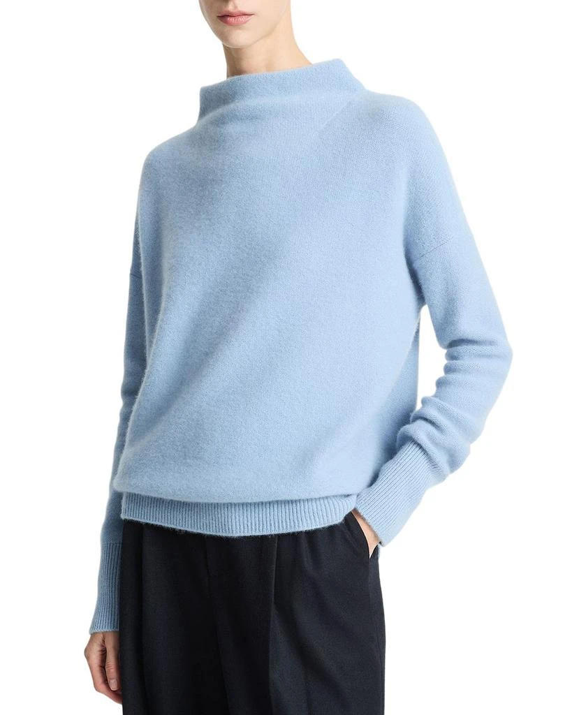 Vince Boiled Cashmere Funnel Neck Sweater 3