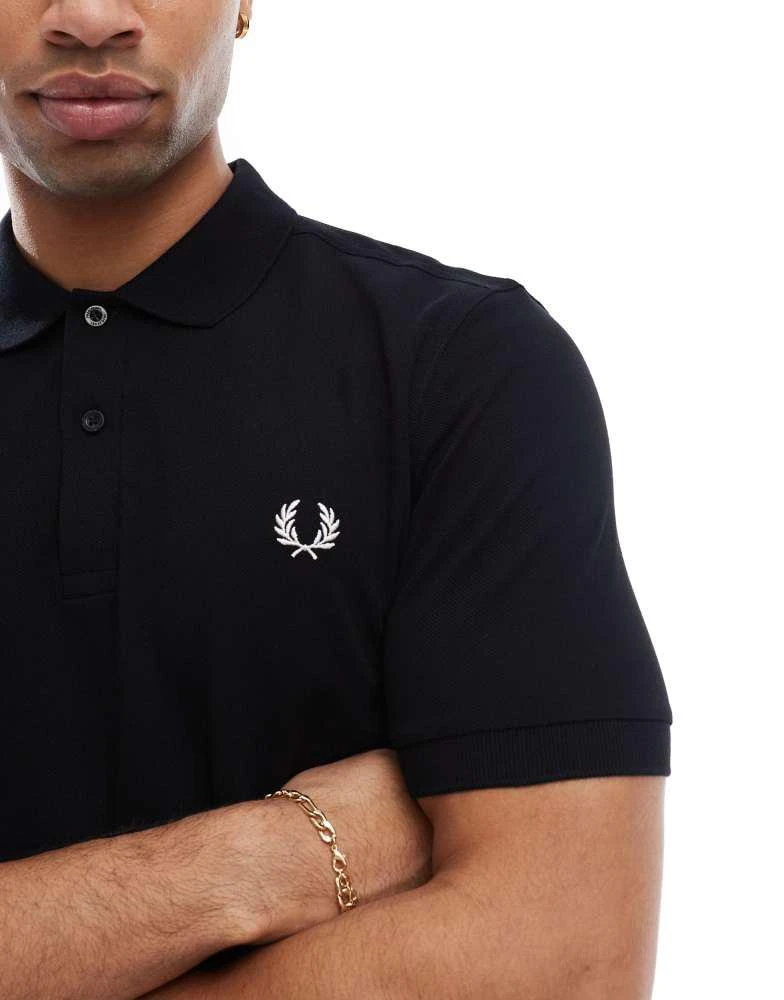 Fred Perry Fred Perry polo shirt in black 3