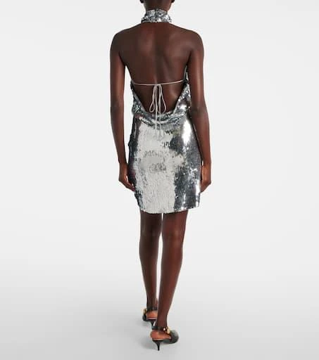 Balmain Sequined minidress 3