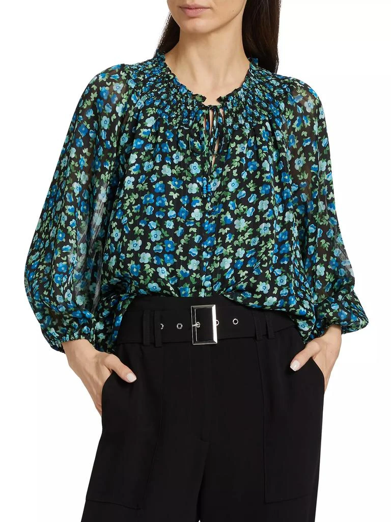 Tahari The Miriam Floral Blouse 3