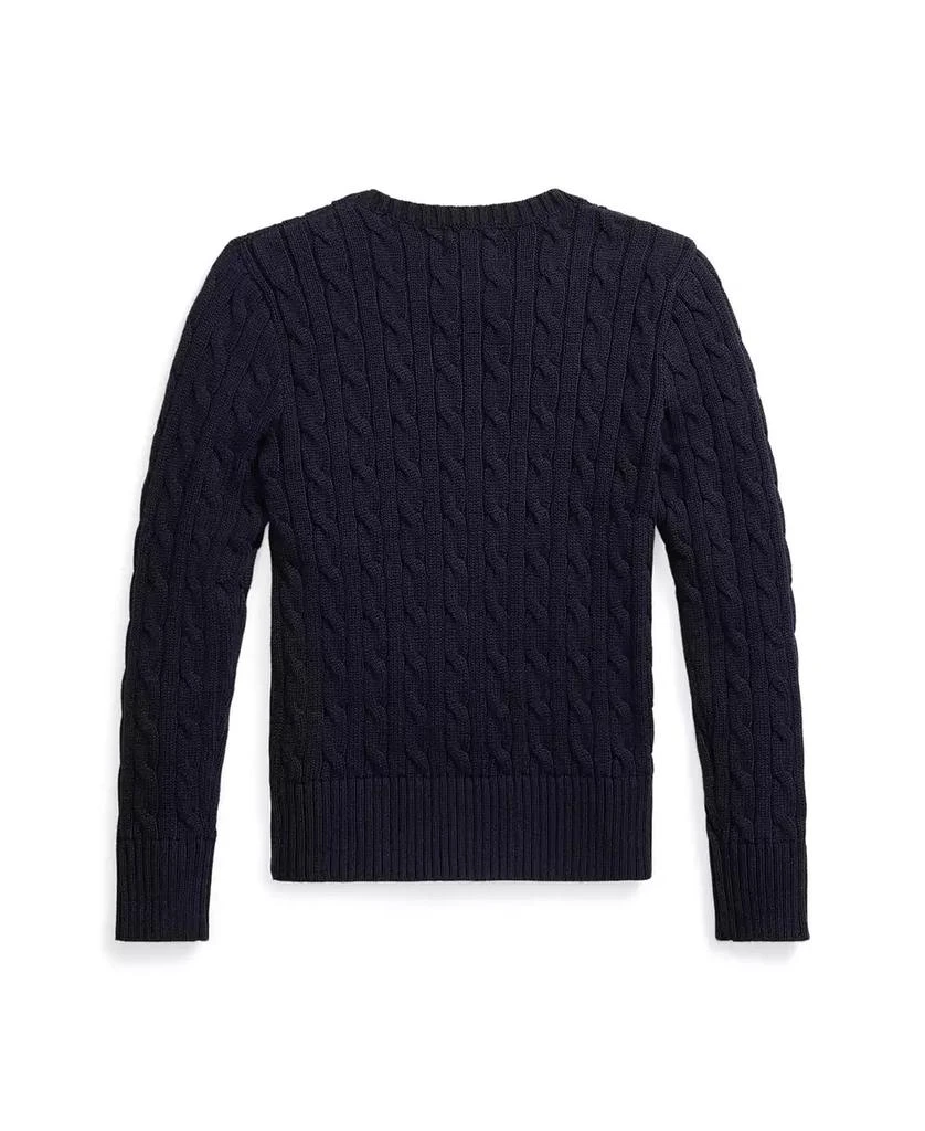 Ralph Lauren Girls 7-16 Cable-Knit Long Sleeves Sweater 6