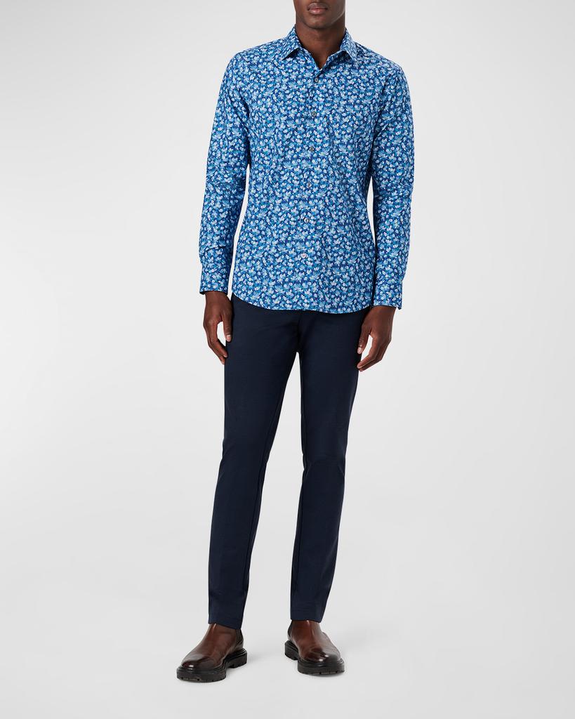 Bugatchi Men's Liberty Berry-Print Sport Shirt