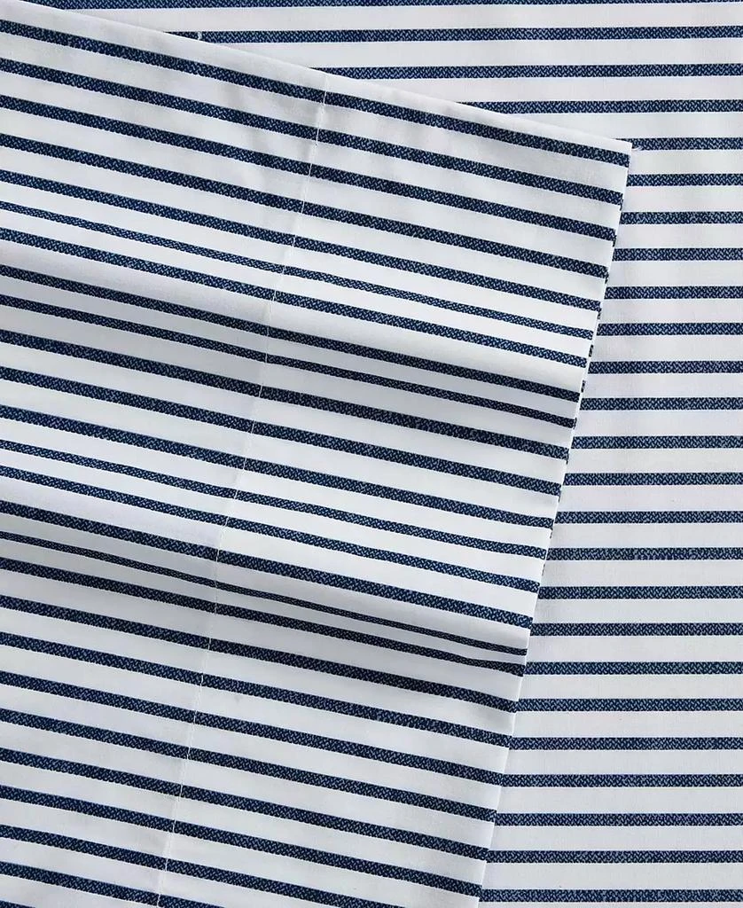 Nautica Harmead Cotton Percale 3-Piece Sheet Set, Twin 4