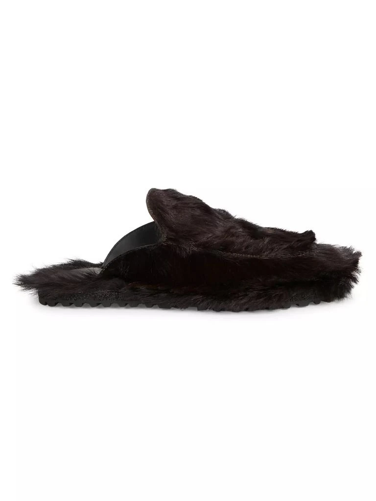Dries Van Noten Dyed Calf Hair Mules 1