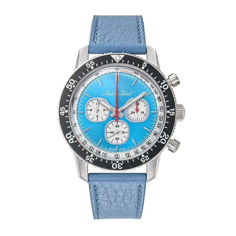 Mathey-Tissot Mathey-Tissot 1968 Chronograph Automatic Blue Dial Men's Watch TYPE1968SK 1