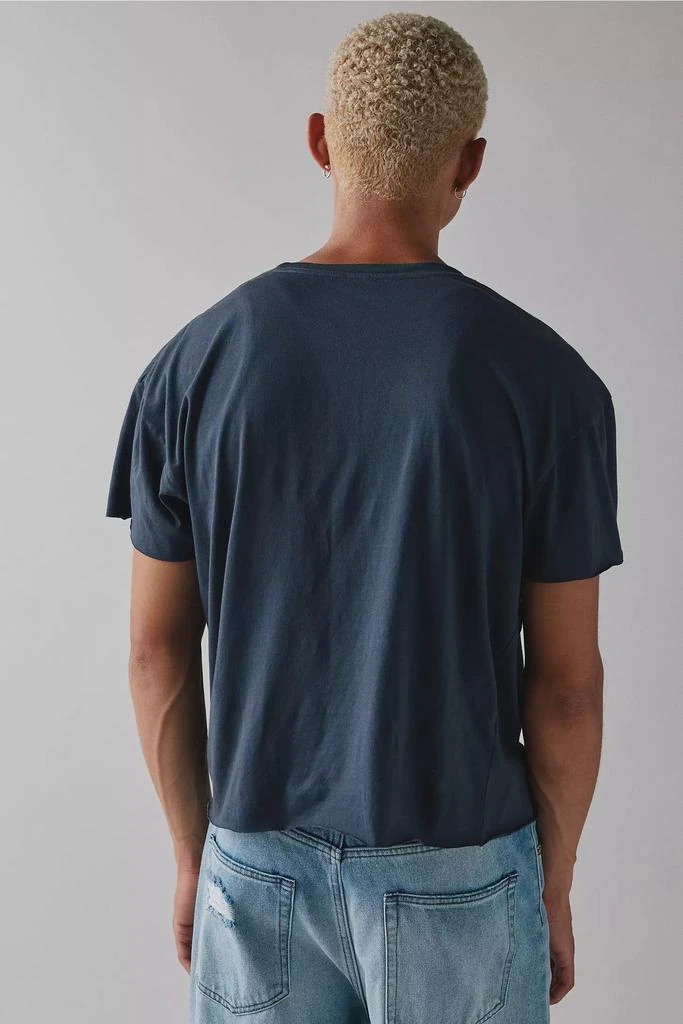 Urban Renewal ReMADE By UO Boxy Cropped Raw Cut Tee 2