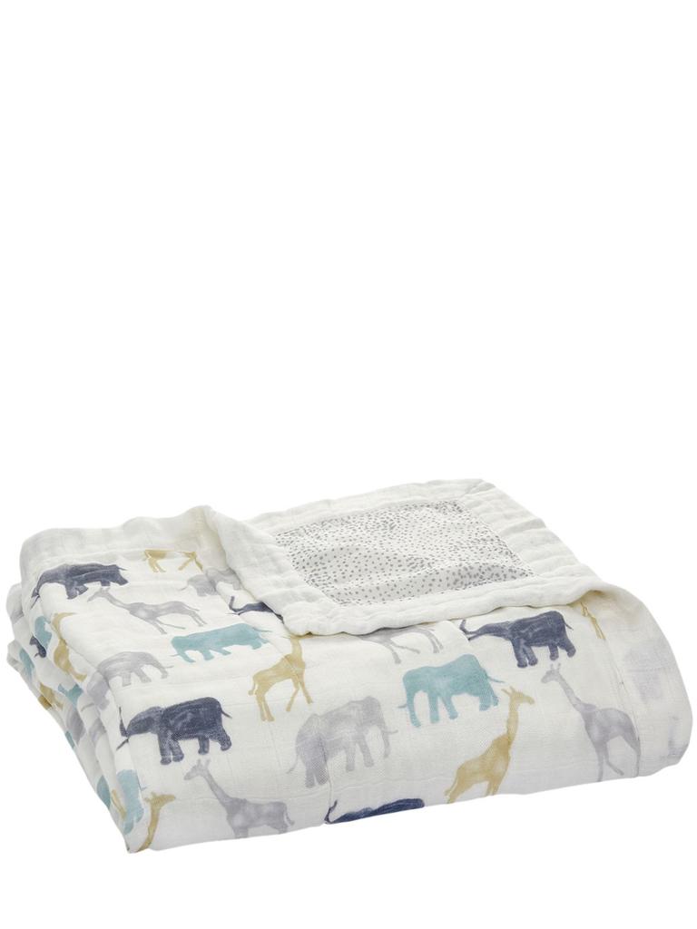 ADEN + ANAIS Dumbo Print Bamboo Viscose Blanket