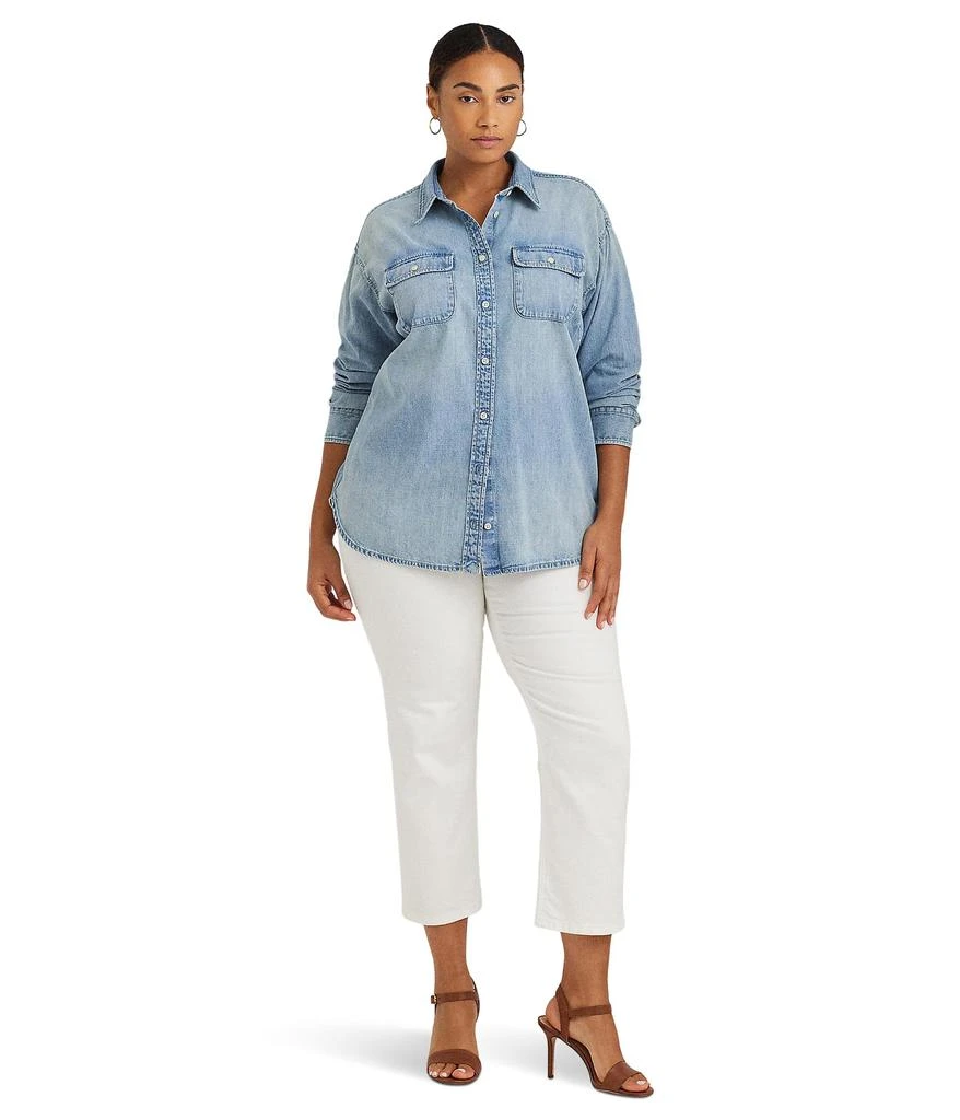 Ralph Lauren Plus-Size Denim Shirt 4