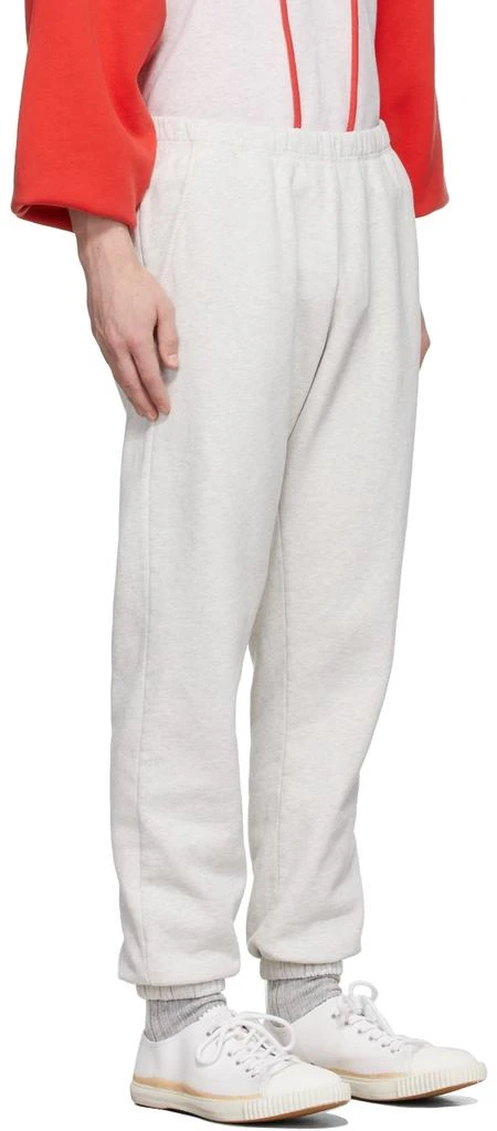 ERL Grey Knit Fleece Sweatpants 2
