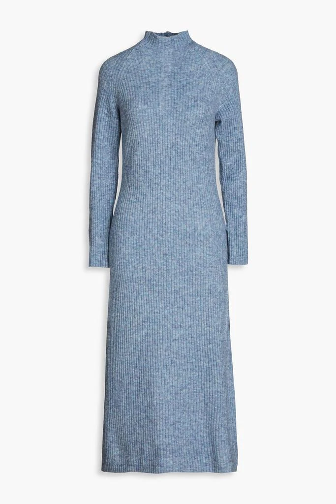 Maje Ribbed-knit midi dress 1