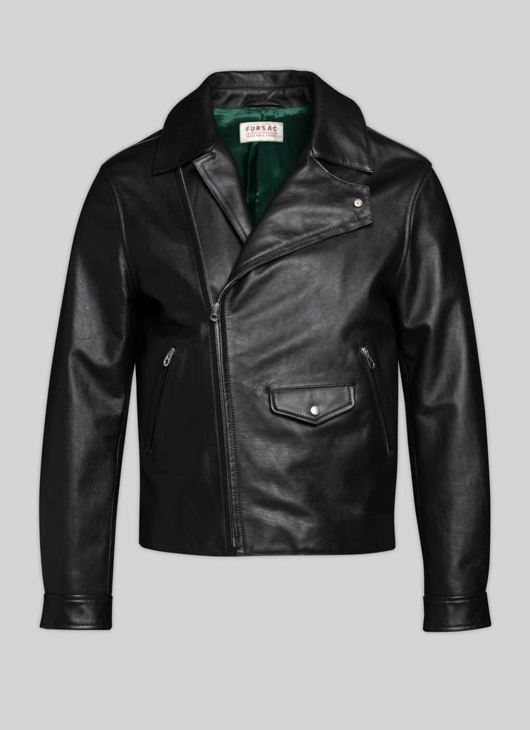预计3周后发货 Fursac Fursac - Blouson En Cuir - Noir 4