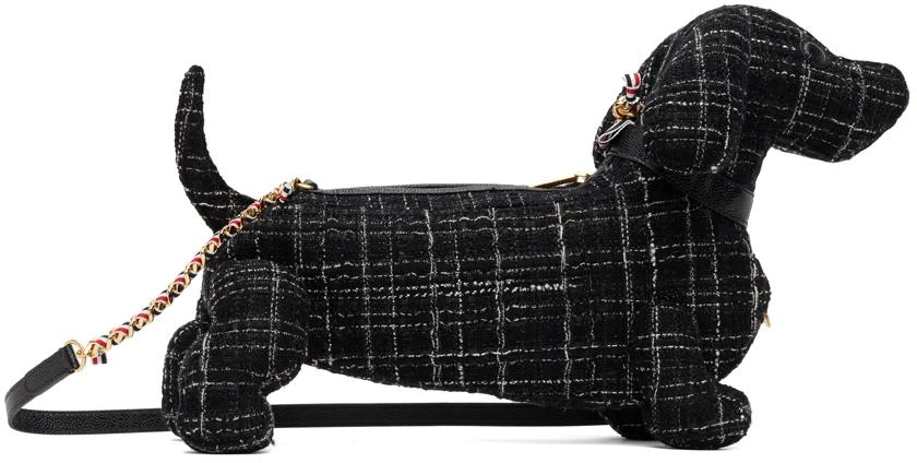 Thom Browne Black Mini Hector Bag 1