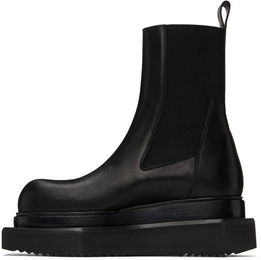 Rick Owens Black Porterville Beatle Turbo Cyclops Chelsea Boots 3