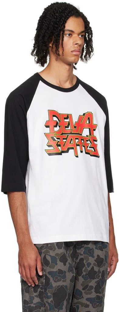 DEVÁ STATES Black & White Bats T-Shirt 2