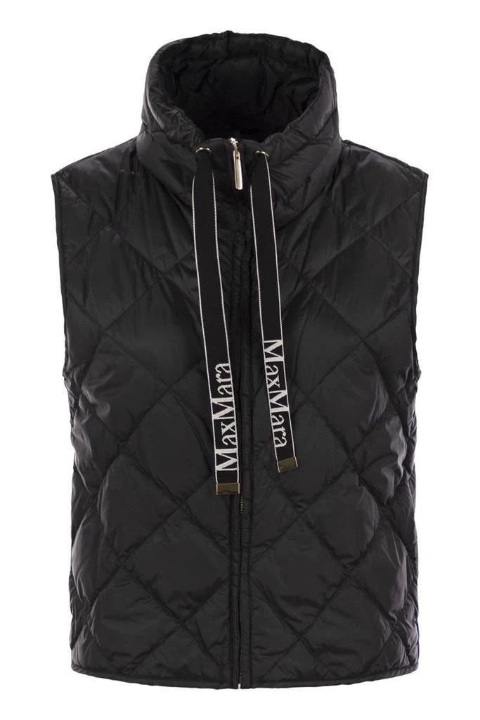 MAX MARA THE CUBE Max Mara The Cube Tegic - Drip-Proof Canvas Padded Waistcoat 1