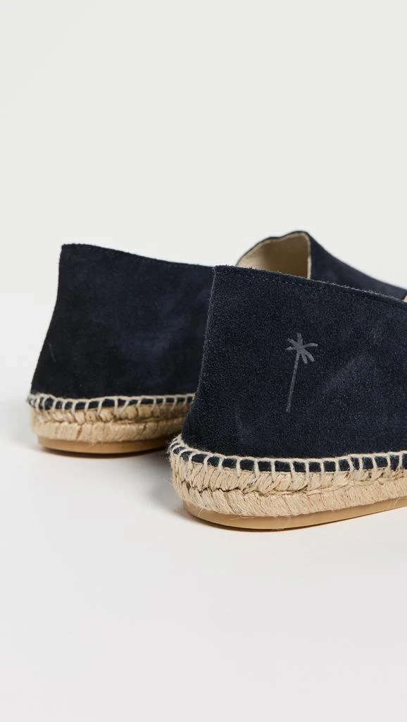 Manebi Suede Square Toe Espadrilles 2