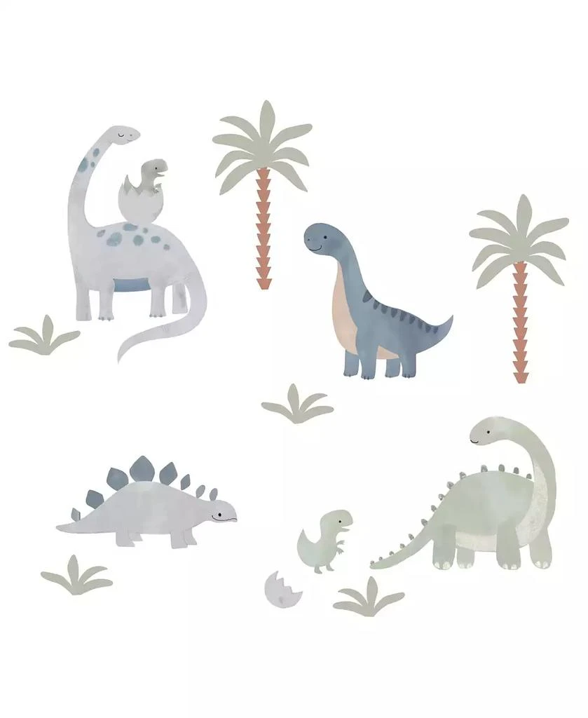 Lambs 
Ivy Dino-Might Watercolor Dinosaur Theme Wall Decals/Stickers