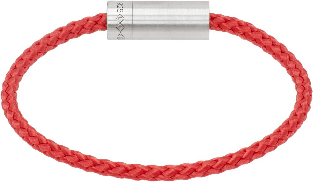 Le Gramme Red Nato Cable 'Le 7g' Bracelet