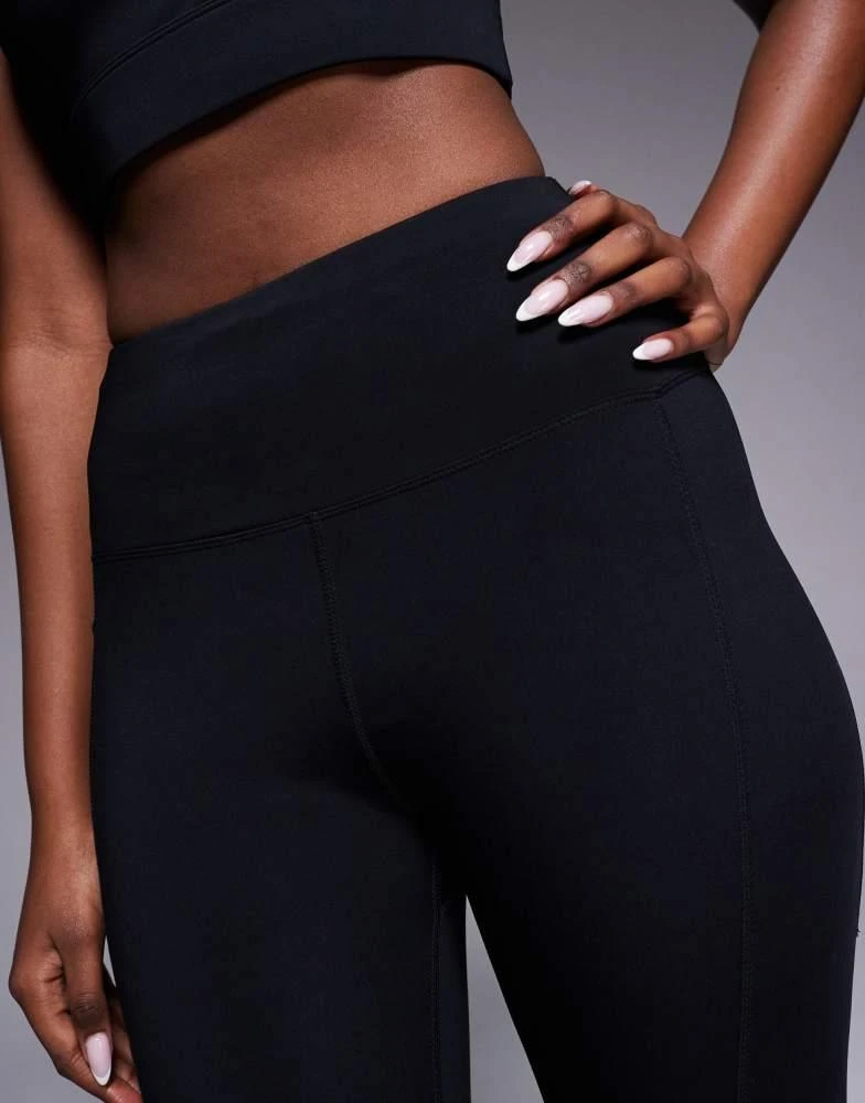 4505 4505 Icon active tie waist run legging with phone pocket in black 4