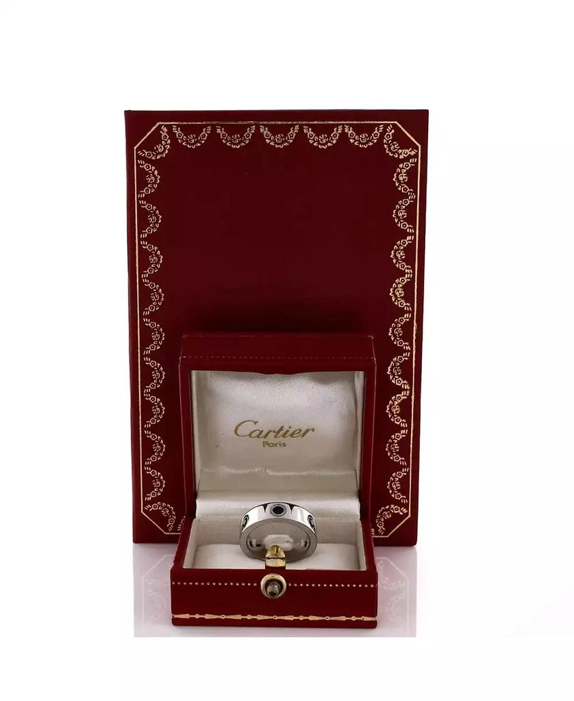 Cartier Love 6 Stone Band Ring 2