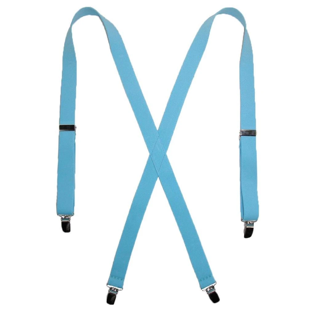CTM Women's Elastic Clip-End 1 Inch Basic Suspenders 11