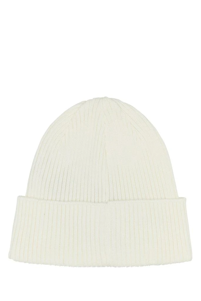 C.p. Company White cotton beanie 1